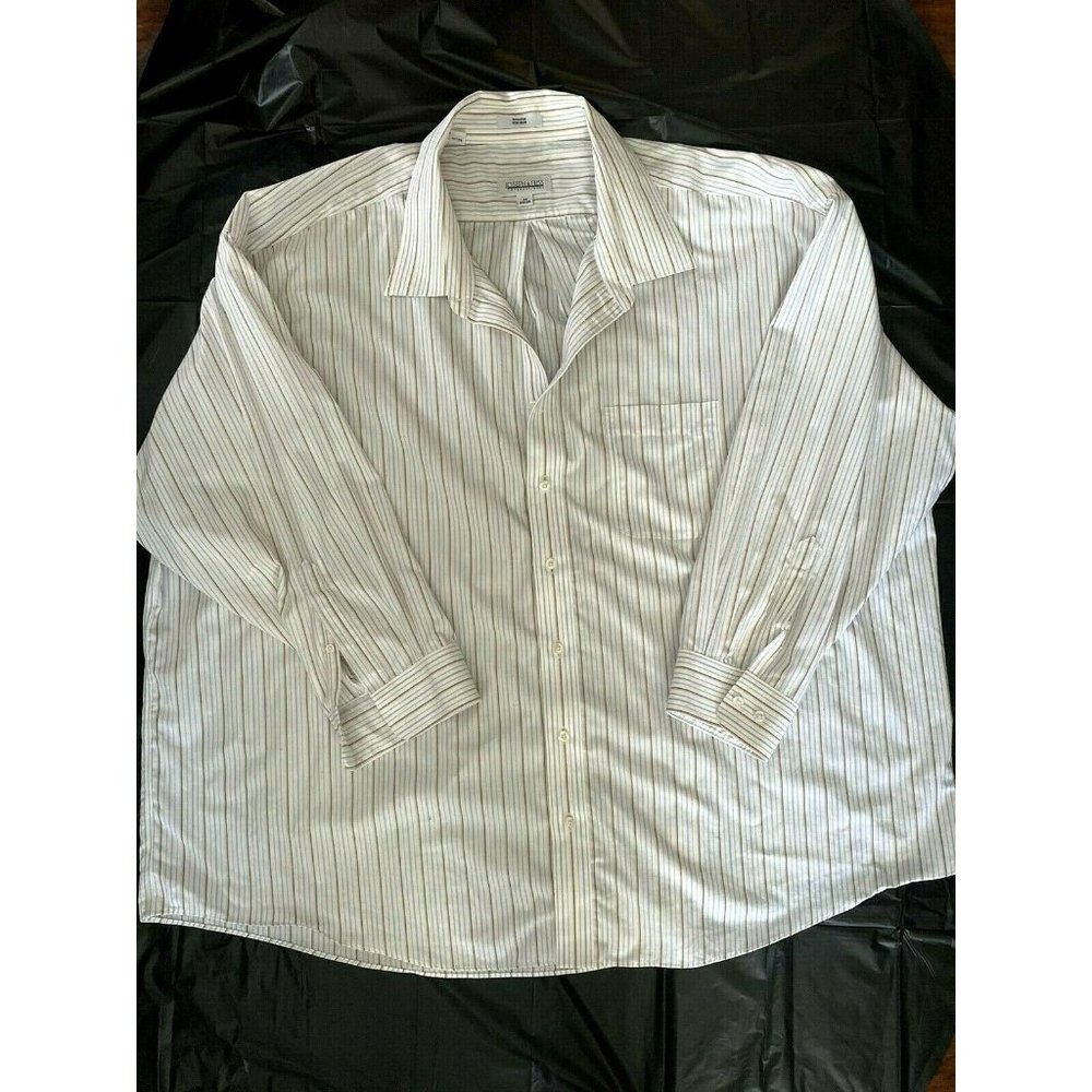 Men Dress Shirt Long Sleeve Casual Work Business W